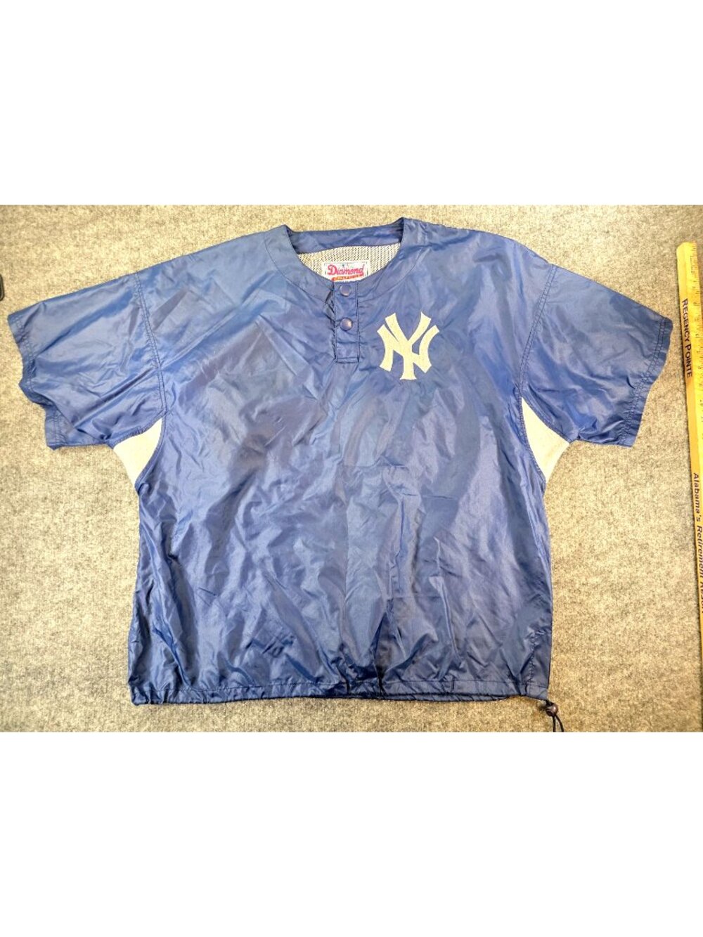 Vintage Starter New York Yankees Warm Up Jersey 90s MLB Diamond Collection L